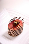 cake, wine, dessert