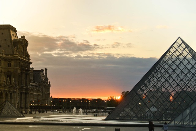 Lumbrera, Pirámide, París, Arquitectura