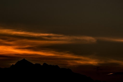Sonnenuntergang, Natur, Landschaften
