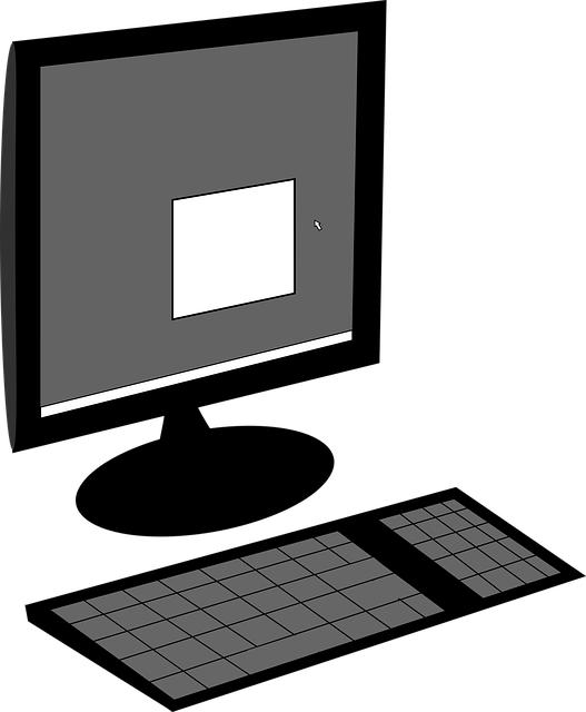 Free technology computer keyboard vector