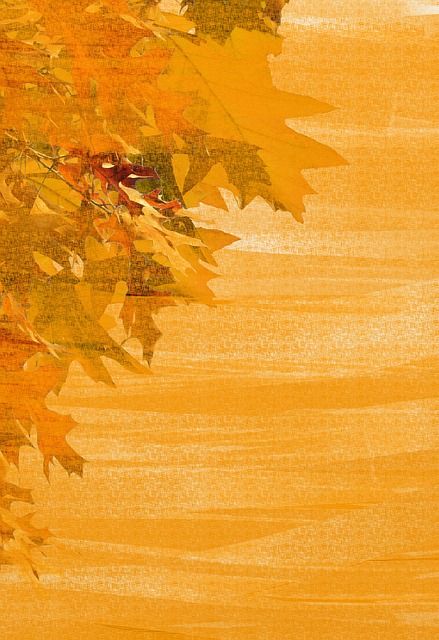 Free fall multicoloured foliage coloring illustration