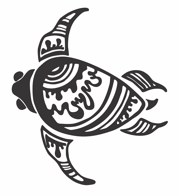 Download free HD stock image of Henna Turtle Free henna turtle sea illustration