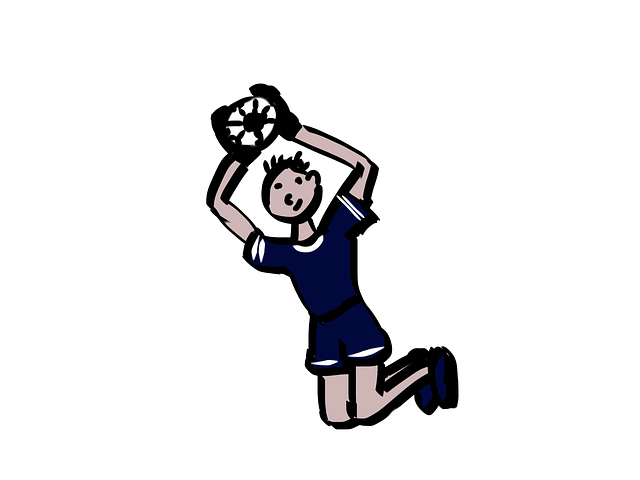 Free goalkeeper chelsey football illustration