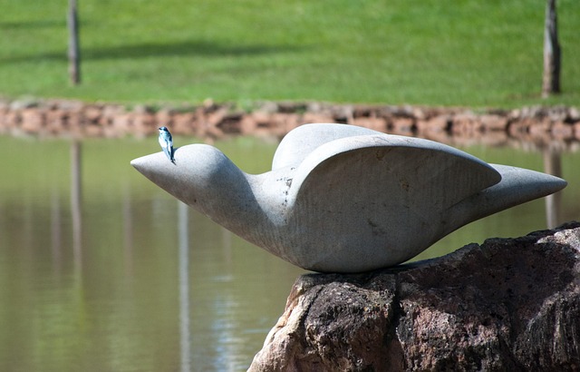 Free Bird Statue photo and picture