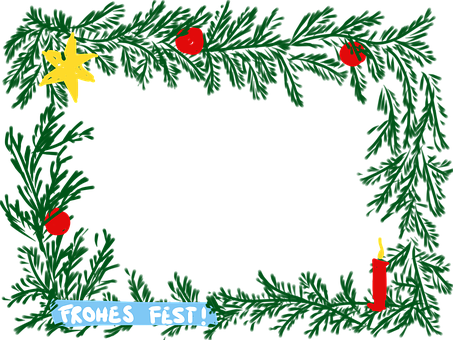 Marco, Dibujos Animados, Navidad