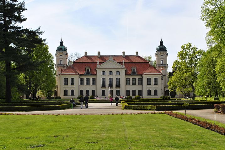 Kozłówka, Park Zamojskich