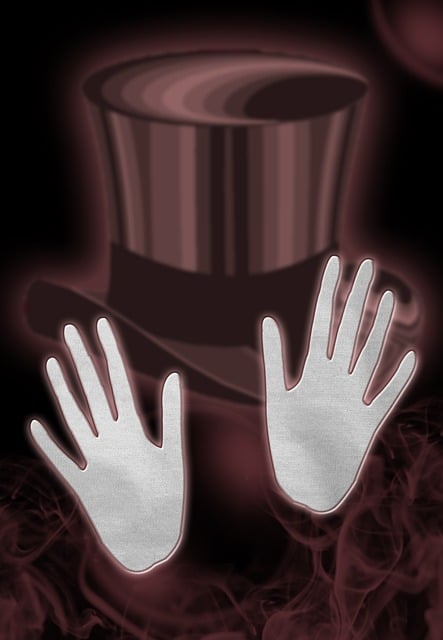 Free magic magician hands illustration