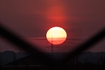sunset, sky, orange