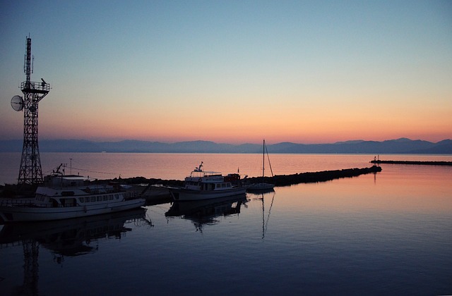 Free Sunrise Port photo and picture