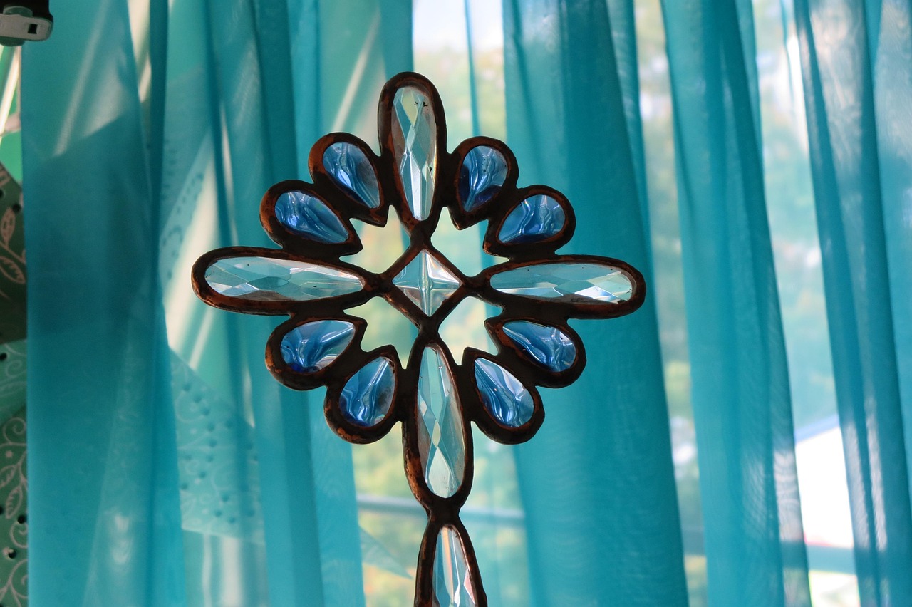 Free Colored Glass Star photo and picture