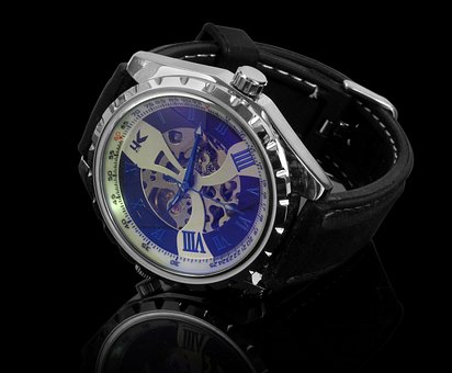 Männlich Uhr, Armbanduhr, Packshot, Zeit