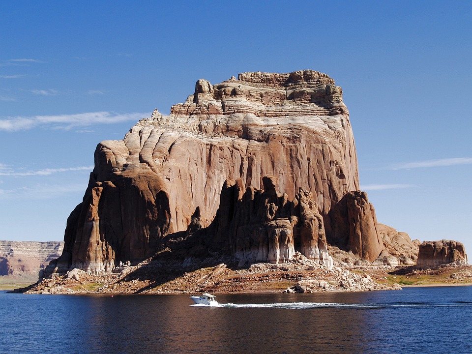 Really High Rocks High Rock Near Lake - Free photo on Pixabay
