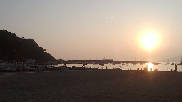 Free Sea Twilight photo and picture