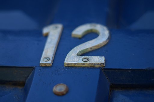 Self Adhesive Door Numbers