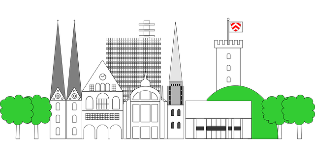 Bielefeld, Skyline, By, Panorama