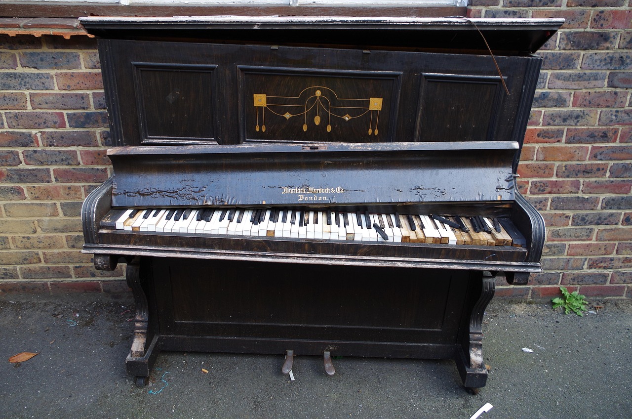 Piano Keyboard Instrument Damage Free Photo On Pixabay