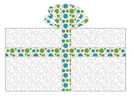 Puncte, Cadou, Model, Frumoasa, Teal