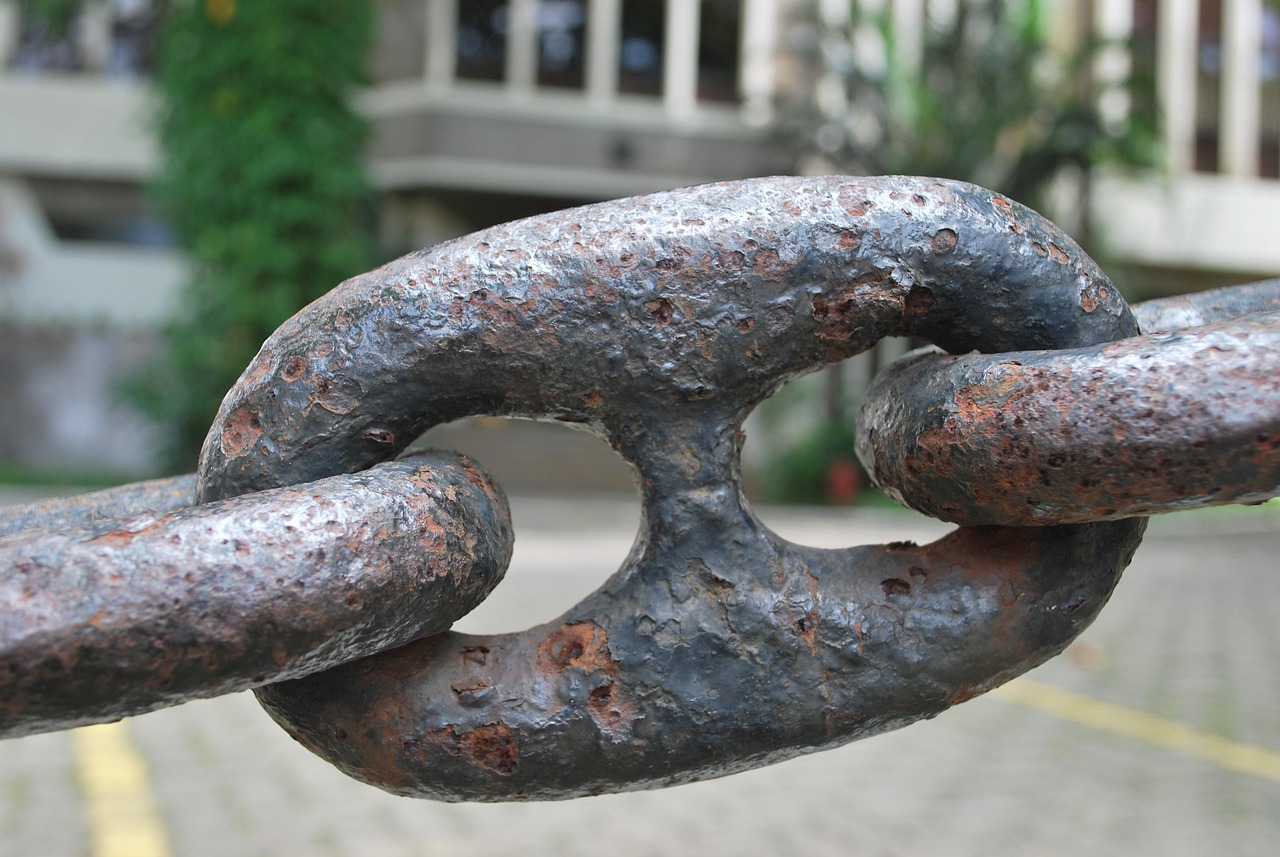 Chain Link Iron Free Photo On Pixabay