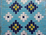 uzbekistan, mosaic, pattern