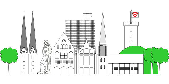 Bielefeld, Cidade, Horizonte, Panorama