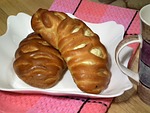 bread, baking, roll