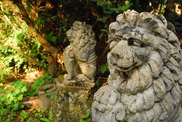 Free Lion Stone Figure photo and picture