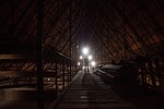 roof, roof construction, iron construction
