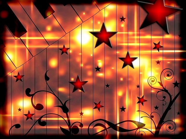 Free stars spark light effects illustration
