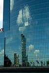 reflection, window, sky