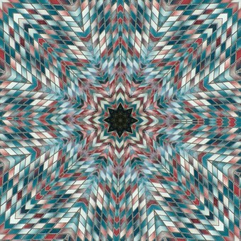 Free Kaleidoscopes Mosaics illustration and picture
