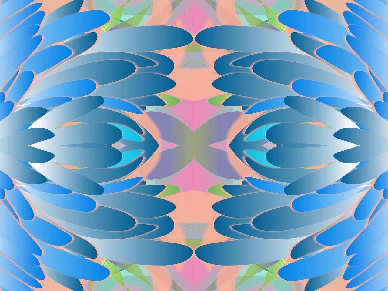 Blue - free online jigsaw puzzle photo