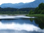 nature, mountains, lake