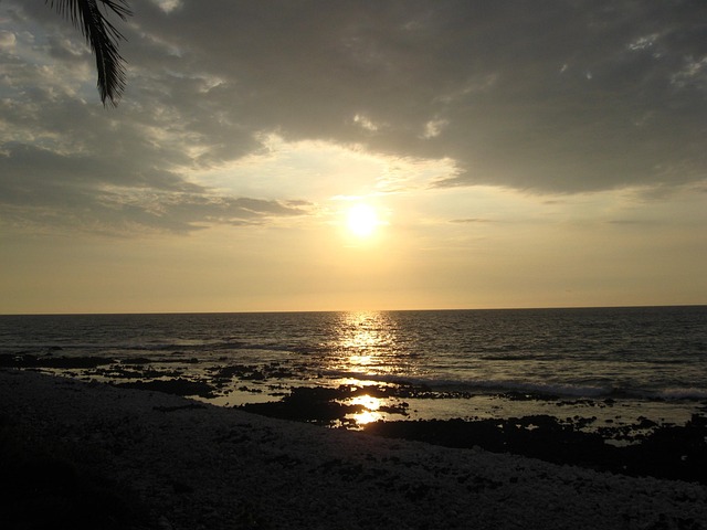 Free Sunset Beach photo and picture