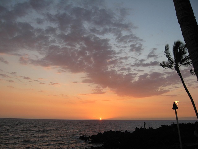 Free Sunset Sea photo and picture