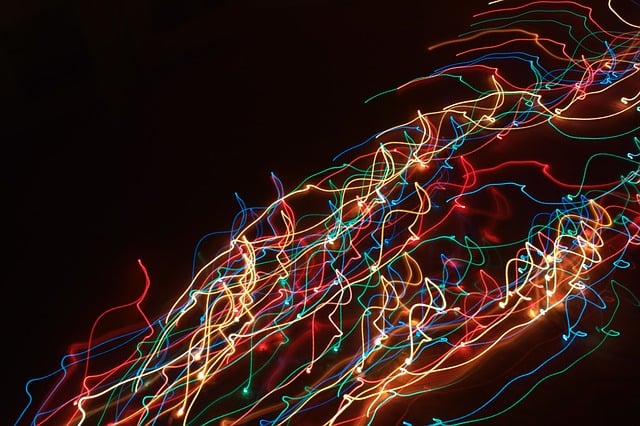 Free colors lines detail illustration