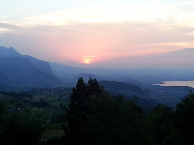 Free Evening Atmosphere Sunset photo and picture
