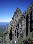 mountain, cliff, oregon
