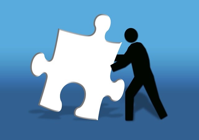 Free man silhouette presentation illustration