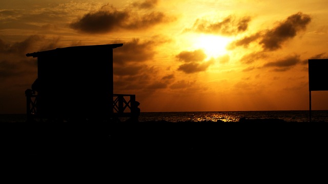 Free Sunset Baywatch photo and picture