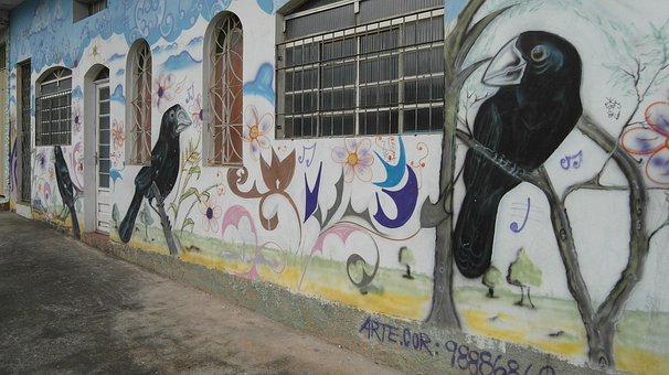 Nástenná Maľba, Grafity, Pouličné Umenie