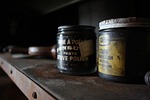 jars, dusty, old