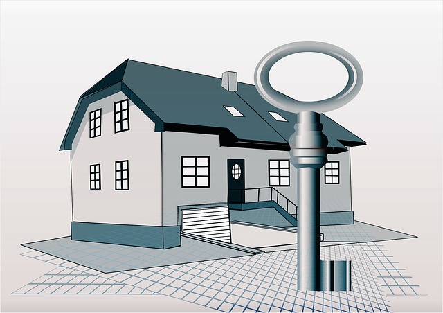 Free house building key illustration