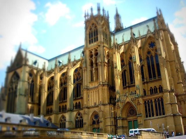 Free Tilt Shift Cathedral photo and picture