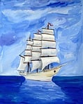 astronira, sea, sailing