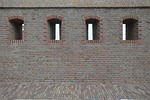 embrasure, fort, war