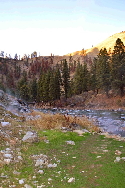 Free Landscape Hot Springs photo and picture