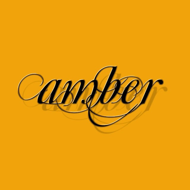 Free amber orange tile illustration