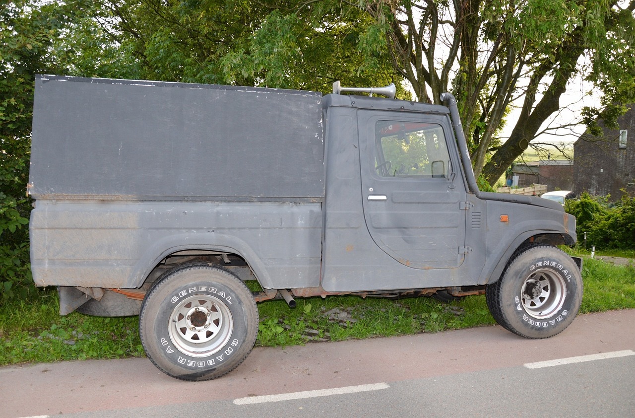 Truck - free online jigsaw puzzle photo