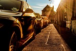 street, sidewalk, car