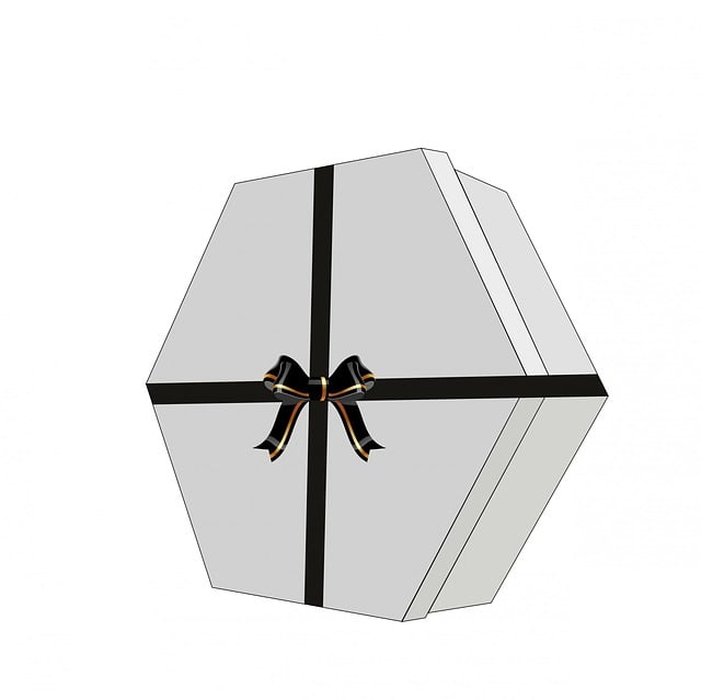 Free gift box box gift illustration